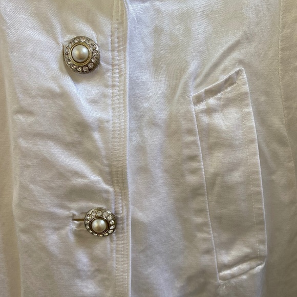 Gorgeous Women's/Juniors Satin Trench Coat Jacket Size: Medium - Picture 7 of 11